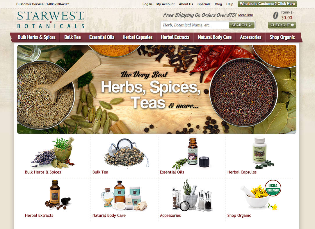 Starwest Botanicals - Cancer Fighting Herbs